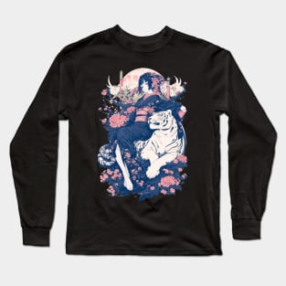Geisha tiger shogun’s Geisha 87011 Long Sleeve T-Shirt